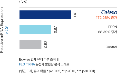 2024 Ex-vivo 인체유래 피부조직에서 세렉소에 대한 탄력, 장벽개선 및 재생 효능 평가시험 (KBI 한국의생명연구원)